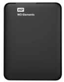 WD Elements 1 TB Wired External Hard Disk Drive (HDD)  (Black)